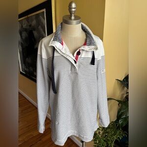 joules striped nautical saunton top